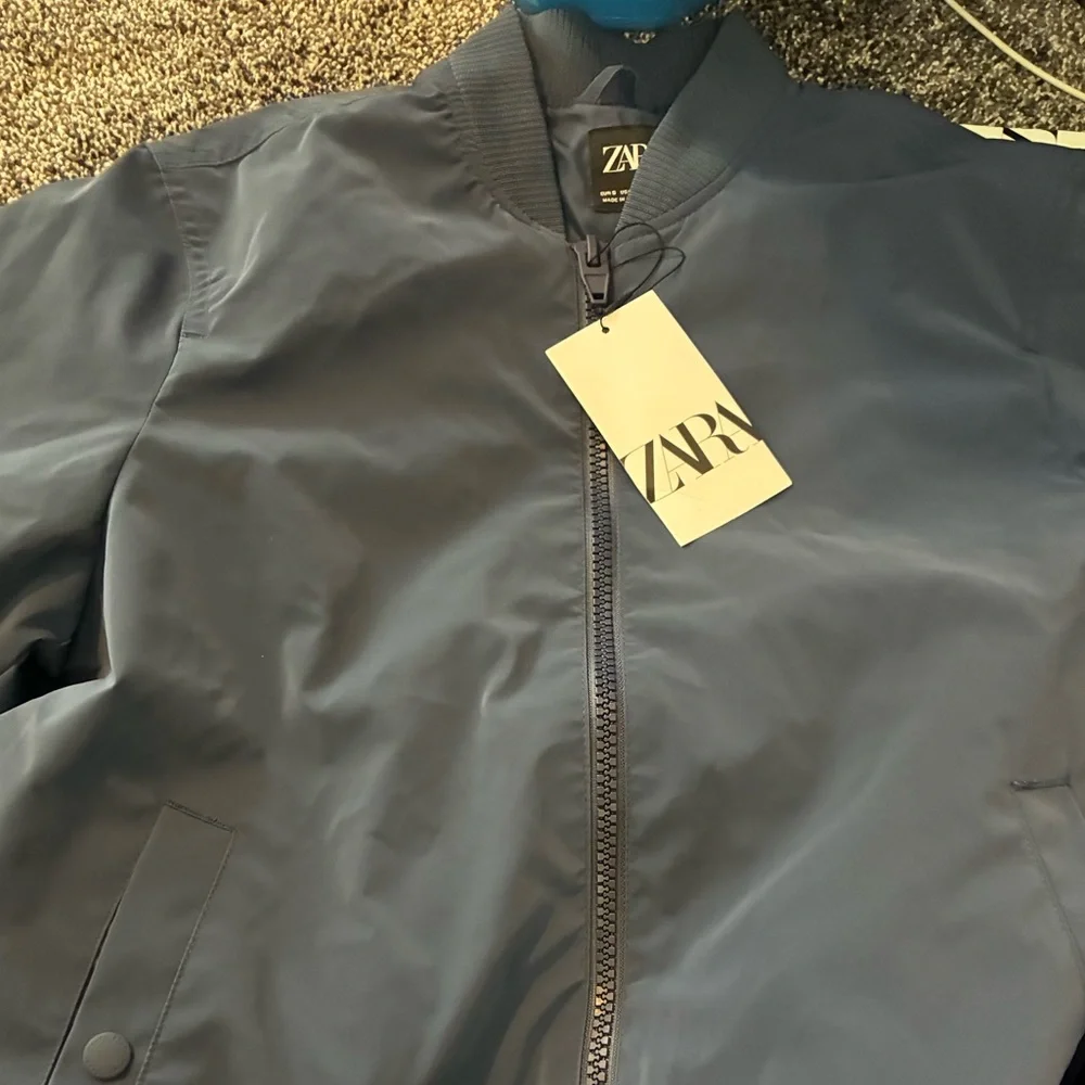 Zara Men NWT lightweight bomber jacket 4302/404